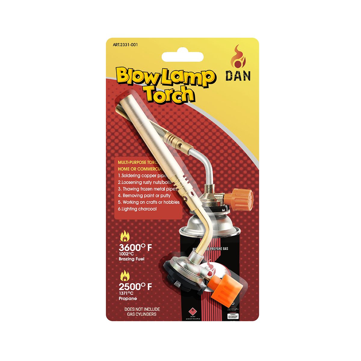 DAN BLOW LAMB TORCH